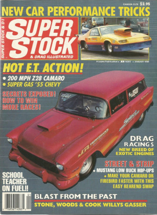 SUPER STOCK 1989 JAN - CONTI, RACING TIPS, HAWLEY, DOHC RAT, HOOVER*